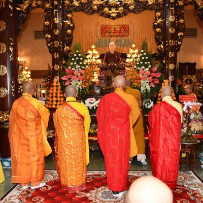 Lễ cung rước và an vị Xá lợi cố trưởng lão HT.Thượng Thiện hạ Phước